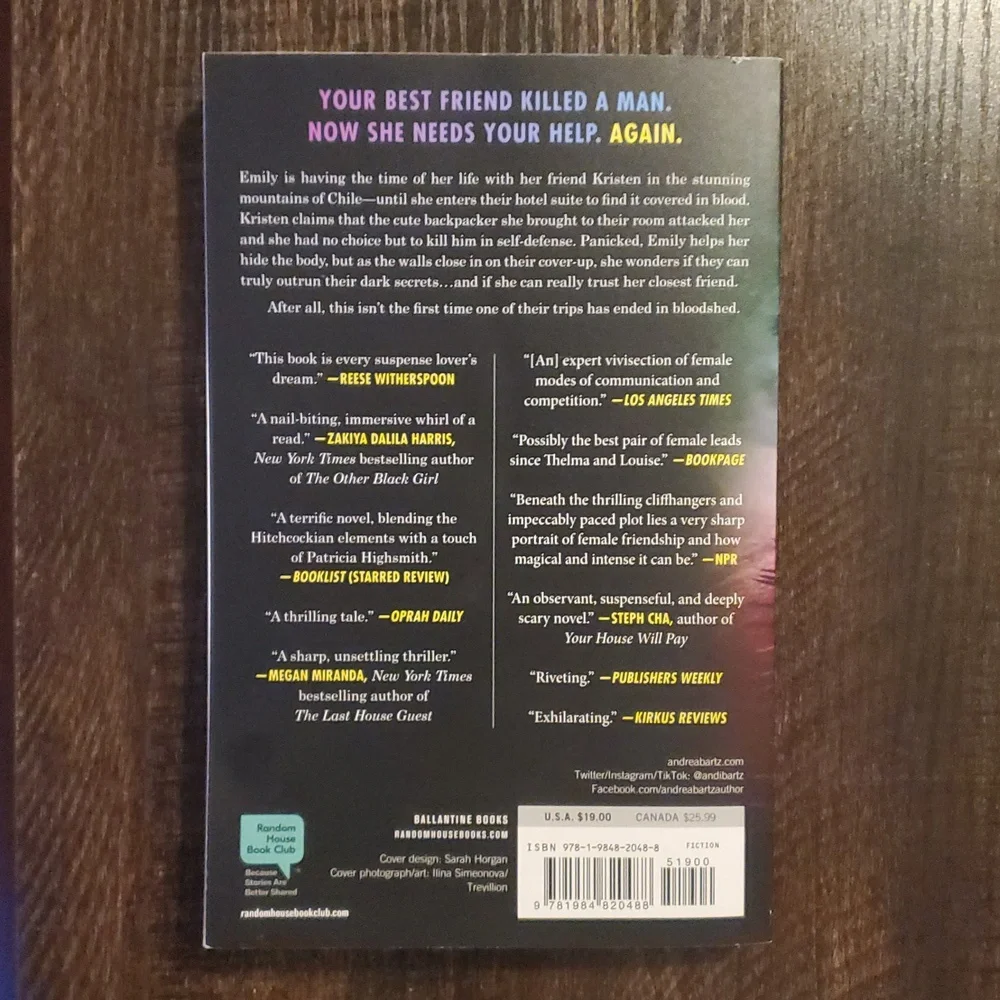 Adult Fiction Book
